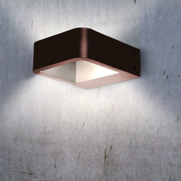 Brilagi - LED vonkajšie svietidlo BARI LED/7W/230V 3000/4000/6000K hnedé IP54