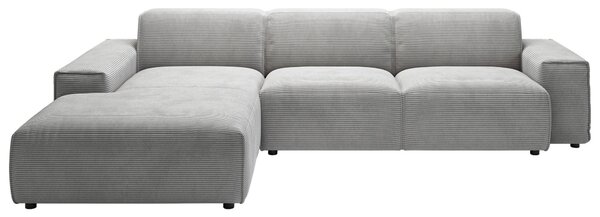 ROHOVÁ SEDAČKA, textil, sivá Livetastic - Sedačky, Online Only