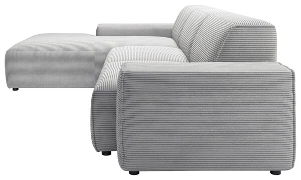 ROHOVÁ SEDAČKA, textil, sivá Livetastic - Sedačky, Online Only