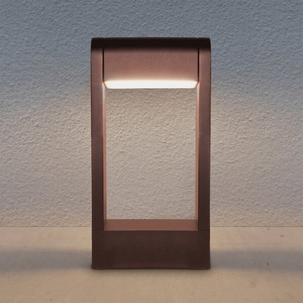 Brilagi - LED vonkajšia lampa CROTONE LED/7W/230V hnedá IP54 30 cm