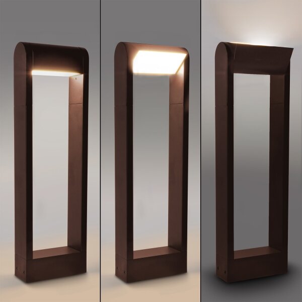 Brilagi - LED vonkajšia lampa CROTONE LED/7W/230V hnedá IP54 50 cm