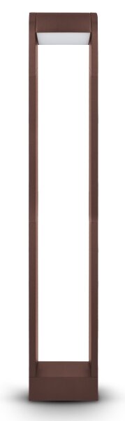 BRILAGI - LED vonkajšia lampa CROTONE LED/7W/230V hnedá IP54 80 cm