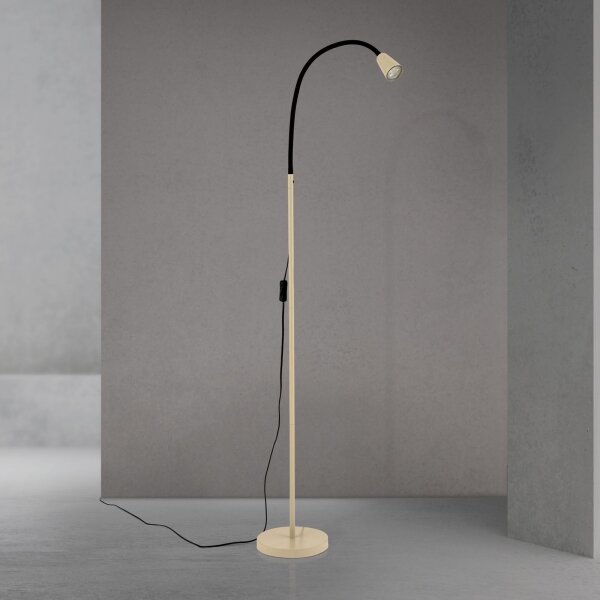 Orion - Flexibilná stojacia lampa DOTTY 1xGU10/10W/230V béžová/čierna
