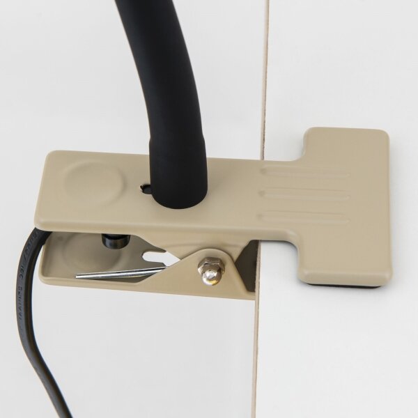 Orion - Flexibilná stolná lampa so svorkou DOTTY 1xGU10/10W/230V béžová/čierna