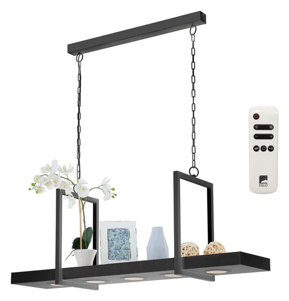Eglo 39348 - LED RGBW Stmievaný luster na reťazi CALAMONA 5xLED/6W/230V + diaľkové ovládanie