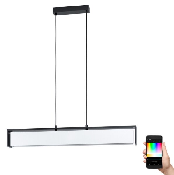 Eglo 98445 - LED RGB Stmievateľný luster na lanku VALDELAGRANO-C LED/33,6W/230V