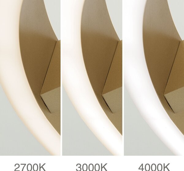 Orion - LED stropné svietidlo KOLK LED/40W/230V 2700/3000/4000K pr. 40 cm zlaté