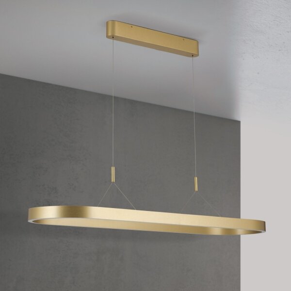 Orion - LED luster na lanku CARRARA LED/80W/230V 2700/3000/4000K zlatý