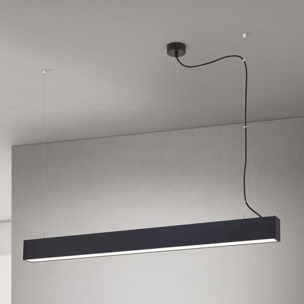 Orion - LED stropné/závesné svietidlo 2v1 PALKKI LED/38W/230V 3000/4000/5000K čierne