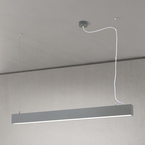 Orion- LED stropné/závesné svietidlo 2v1 PALKKI LED/38W/230V 3000/4000/5000K sivá