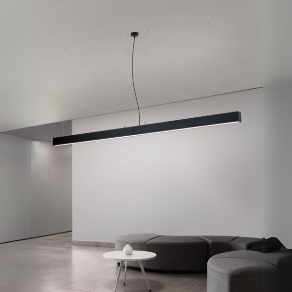 Orion - LED stropné/závesné svietidlo 2v1 PALKKI LED/38W/230V 3000/4000/5000K čierne