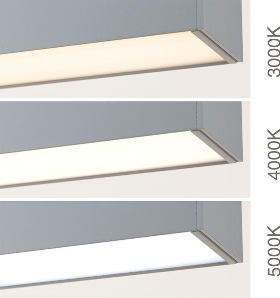 Orion- LED stropné/závesné svietidlo 2v1 PALKKI LED/38W/230V 3000/4000/5000K sivá