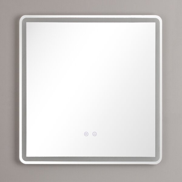 Brilagi - LED stmievateľné kúpeľňové vyhrievané zrkadlo s podsvietením BELLA LED/16W/230V 60x60 cm IP44