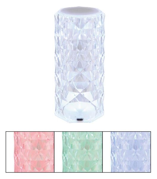 Globo 28071K - LED RGB nabíjacia dotyková stolná lampa GIXI LED/0,6W/3,7V/500mAh