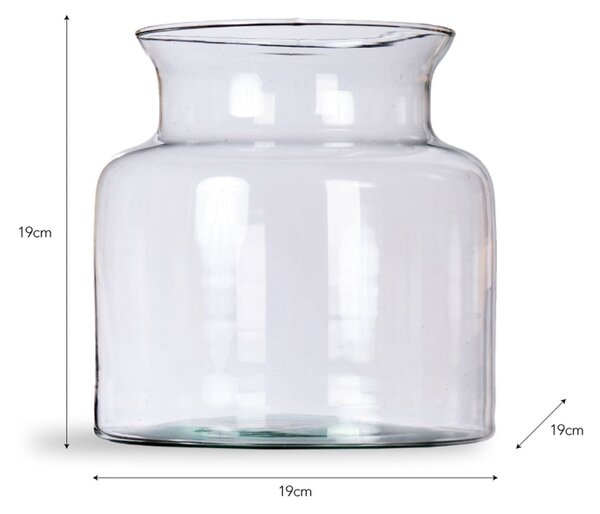 Sklenená váza Broadwell 4,5 l
