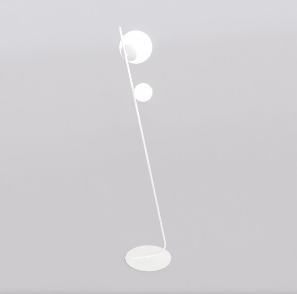 Stojacia lampa TATU 2xG9/8W/230V biela