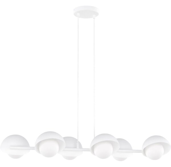 Luster na lane BOOM 6xG9/8W/230V biela