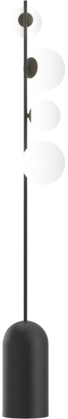 Stojacia lampa ETNO 4xG9/8W/230V čierna