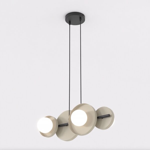Závesný luster na lanku MODEL 4xG9/8W/230V béžový