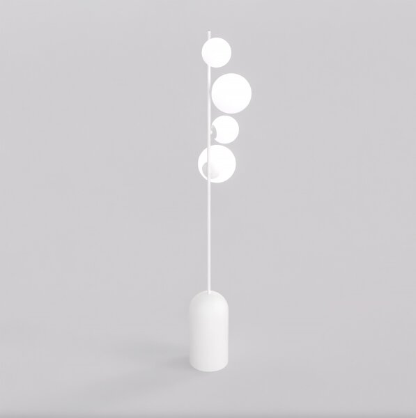 Stojacia lampa ETNO 4xG9/8W/230V biela
