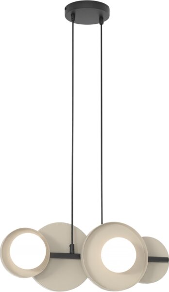 Závesný luster na lanku MODEL 4xG9/8W/230V béžový