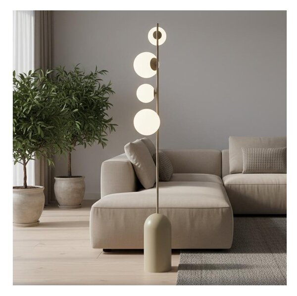 Stojacia lampa ETNO 4xG9/8W/230V béžová