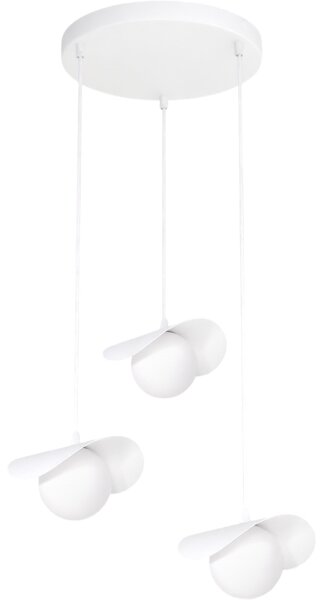 Luster na lanku RITUAL 3xG9/8W/230V biela