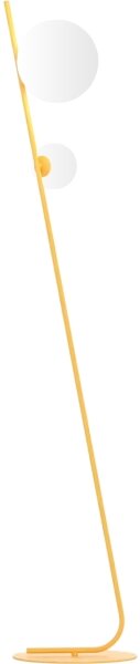 Stojacia lampa TATU 2xG9/8W/230V oranžová