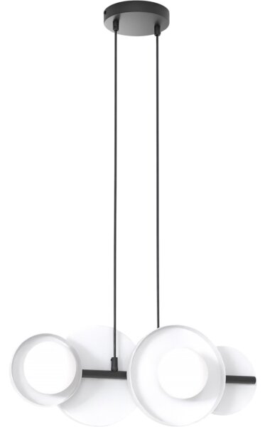 Závesný luster na lanku MODEL 4xG9/8W/230V biely
