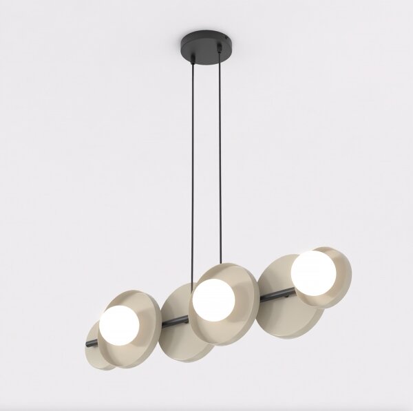 Závesný luster na lanku MODEL 6xG9/8W/230V béžová