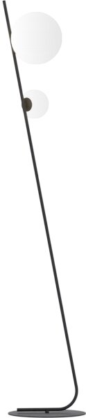 Stojacia lampa TATU 2xG9/8W/230V čierna