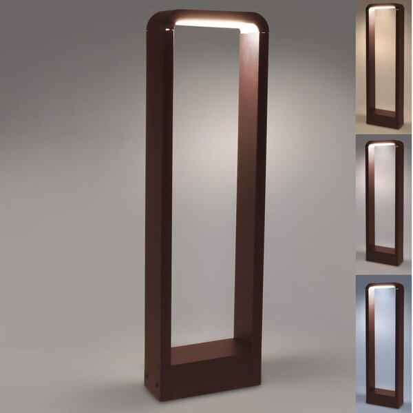 Brilagi - LED vonkajšie svietidlo BARI LED/7W/230V 3000/4000/6000K hnedé IP54 50 cm