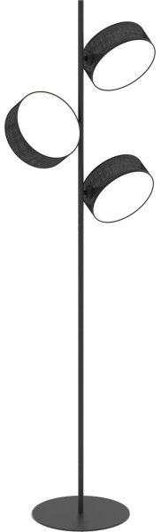 Stojacia lampa DRUMZ 3xE14/10W/230V čierna