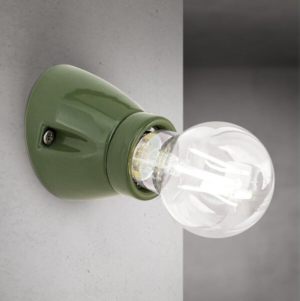 Orion - Nástenné svietidlo FROST 1xE27/60W/230V zelené