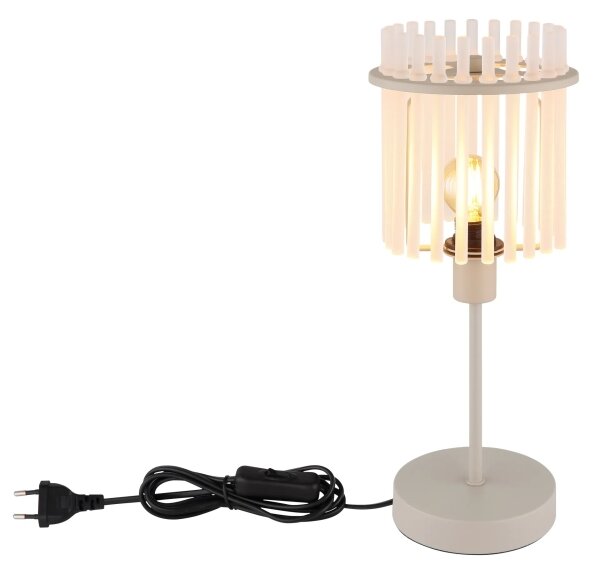 Globo 15698TB - Stolná lampa GORLEY 1xE14/40W/230V