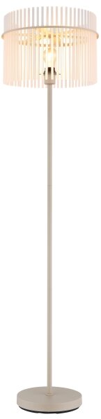 Globo 15698SB - Stojacia lampa GORLEY 1xE27/60W/230V