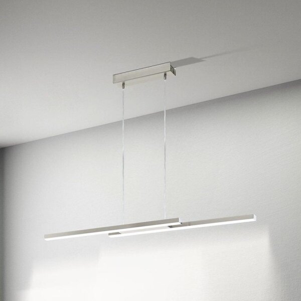 Eglo 33232 - LED RGBW stmievateľný luster na lanku FRAIOLI-C LED/34W/230V matný chróm