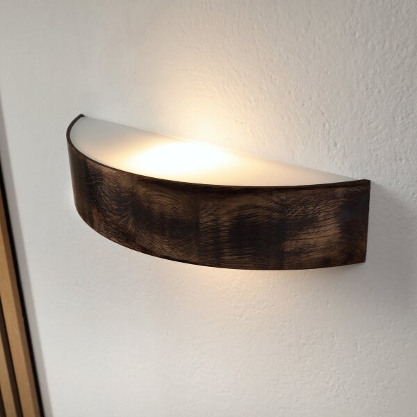 Brilagi - LED nástenné svietidlo CARVALHO SMOKEY 1xE27/60W/230V dub