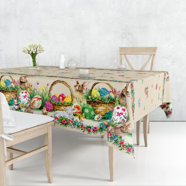 Mirella obrus PVC M-113 A 140cm x 20m veľkonočné