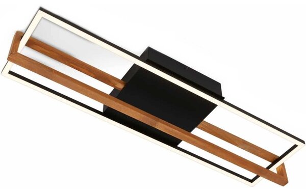 Briloner 3777-015 - LED stropné svietidlo FRAME LED/21W/230V 3000K čierne