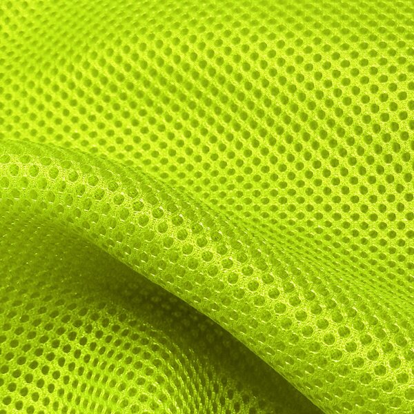 3D Sieťovina pletená, farba neónovo-žltá, D1003