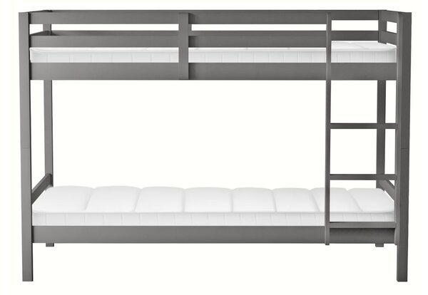 NovýNábytok.sk Detská poschodová posteľ 90 cm Invocato (sivá) (s roštom). Vlastná spoľahlivá doprava až k Vám domov. 1116362