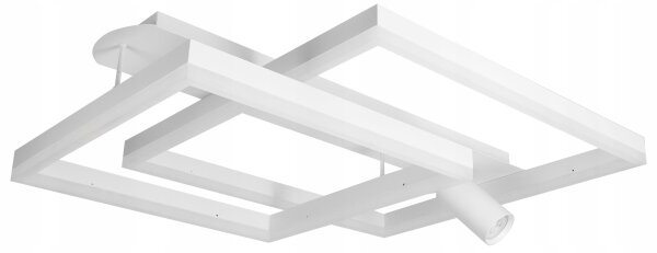 LED Stropné svietidlo LED/38W/230V + 1xGU10/30W biela