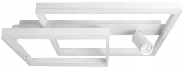 LED Stropné svietidlo LED/38W/230V + 1xGU10/30W biela