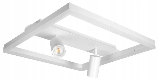 LED stropné svietidlo LED/38W/230V + 2xGU10/30W biela