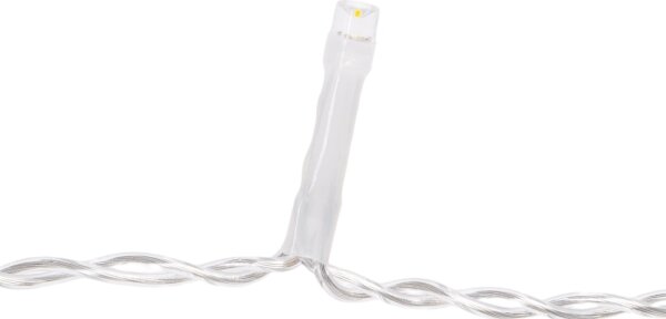 Aigostar - LED vonkajšia vianočná reťaz 288xLED/3,6W/230V 1,5x1,8m IP44 studená biela