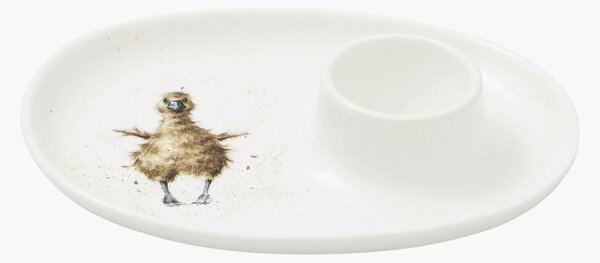 Stojan na vajíčka z jemného kostného porcelánu Duck