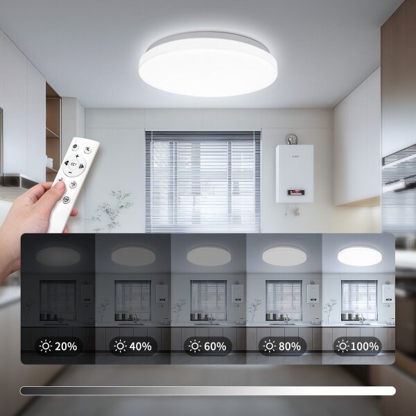 Brilagi - stmievateľné LED svietidlo MILKY WAY LED/24W/230V 3000-6500K priemer 38 cm + DO
