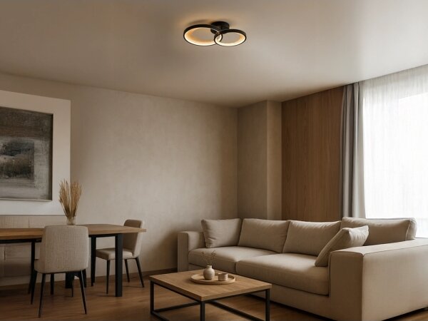 Stropné stmievateľné LED svietidlo LED/35W/230V 3000-6500K + diaľkové ovládanie