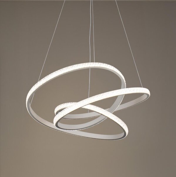LED stmievateľný luster na lanku LED/90W/230V 3000-6500K pr. 47 cm + DO